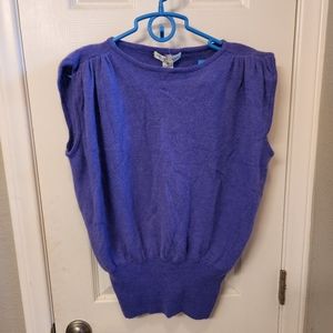 Michael carrie lambswool and angora rabbit hair sweater top nwt